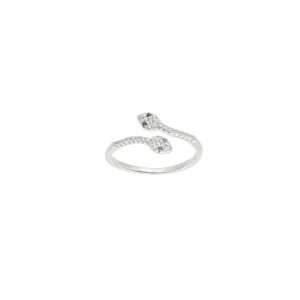 ANILLO SERPIENTE MICROCIRCÓN AJUSTABLE