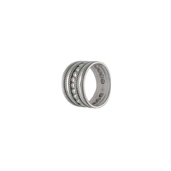 ANILLO PUNTOS ESTILO BALI
