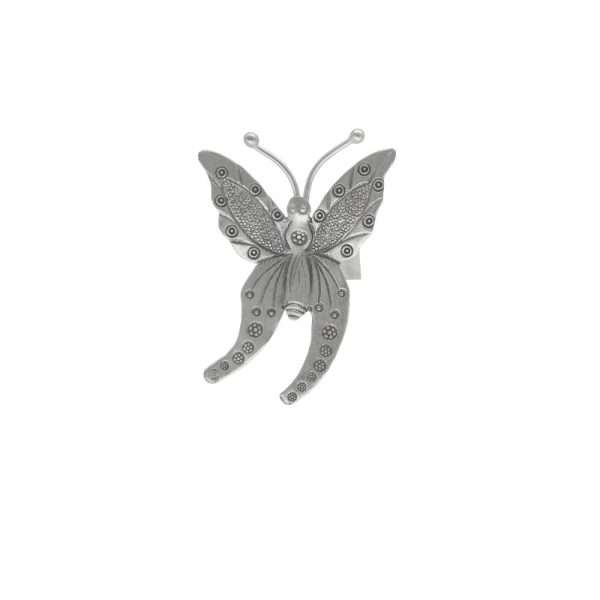 ANILLO MARIPOSA ALARGADA HECHO A MANO - Imagen 2