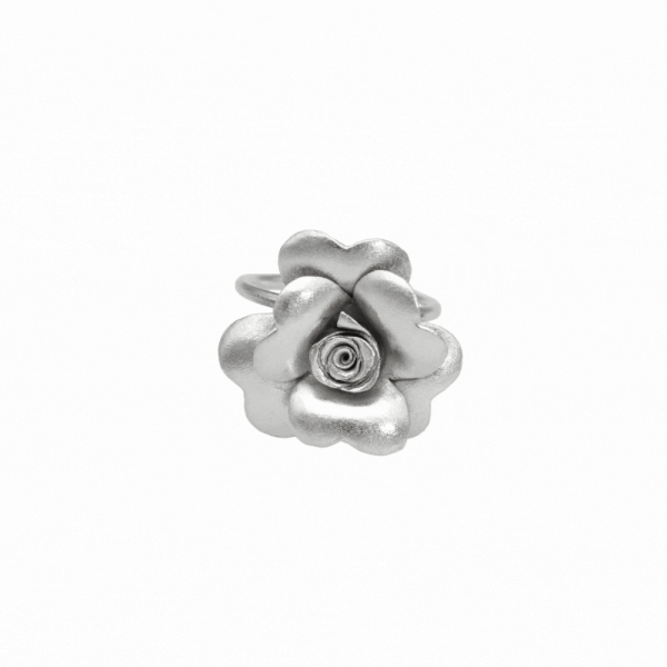 ANILLO FLOR HECHO A MANO