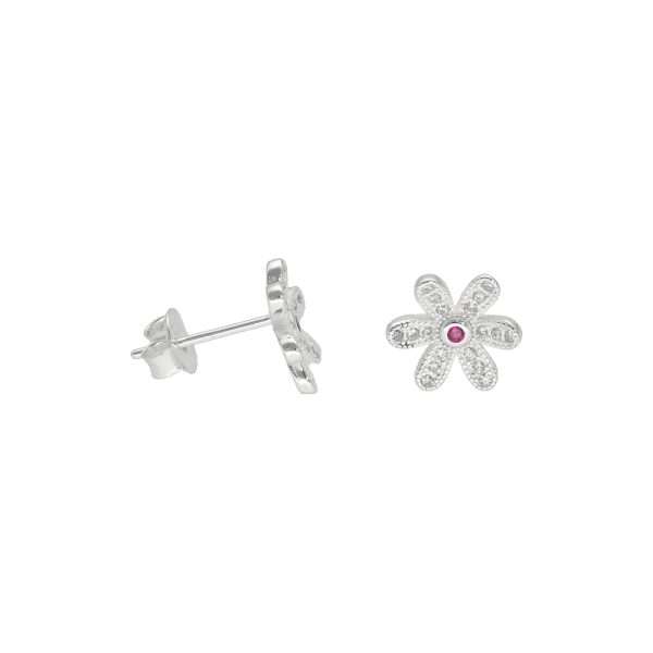 ARO PEGADO FLOR MICROCIRCÓN