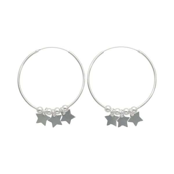 ARGOLLA CON ESTRELLAS COLGANDO 4.8