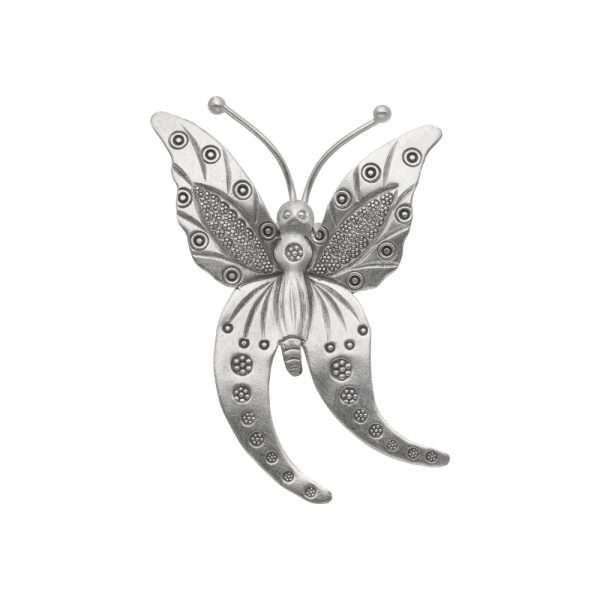 COLGANTE MARIPOSA ALARGADA ENVEJECIDA HECHO A MANO