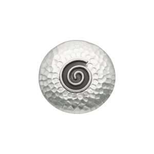COLGANTE ESPIRAL MARTILLADO ENVEJECIDO HECHO A MANO