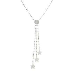 COLLAR TRES ESTRELLAS SATINADAS