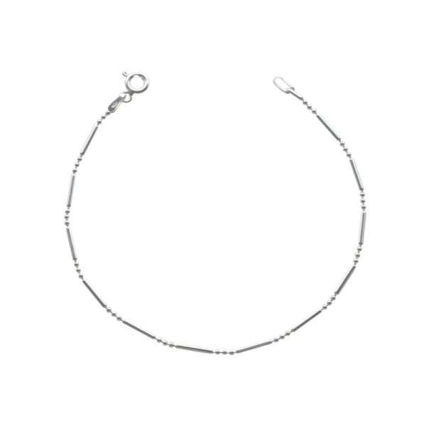 PULSERA BOLITAS Y PALITOS
