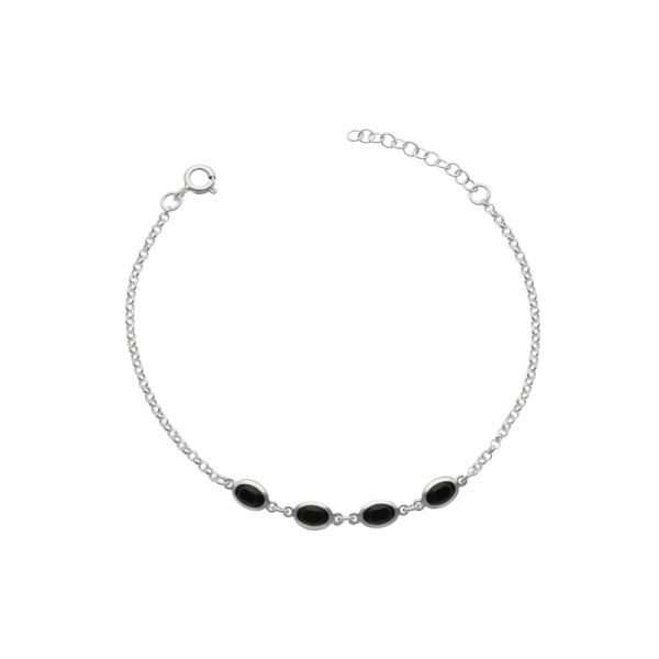 PULSERA CIRCONES OVALADOS