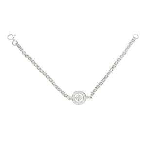 PULSERA ROLO NUDO DE BRUJA EN MEDALLA