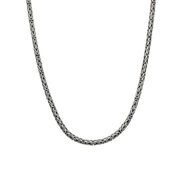 CADENA CAMINO DEL INCA PLATA ENVEJECIDA 3 MM-19.9 GR