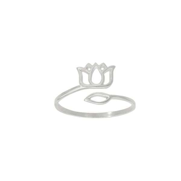 ANILLO FLOR DE LOTO AJUSTABLE