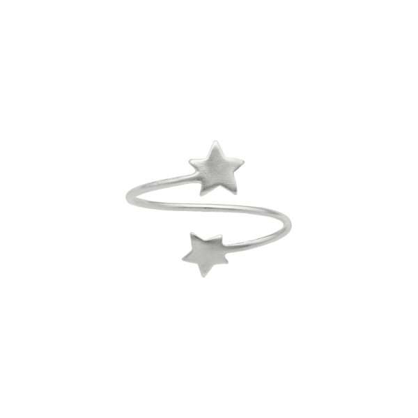 ANILLO DOS ESTRELLAS AJUSTABLE