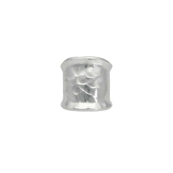 ANILLO AJUSTABLE MARTILLADO HECHA A MANO
