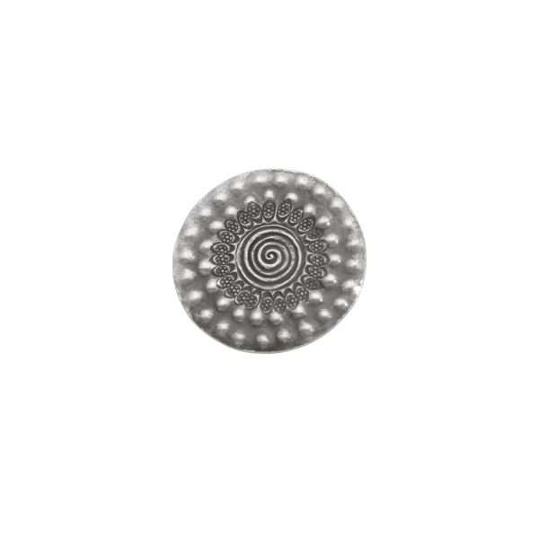 ANILLO AJUSTABLE CIRCULAR HECHA A MANO