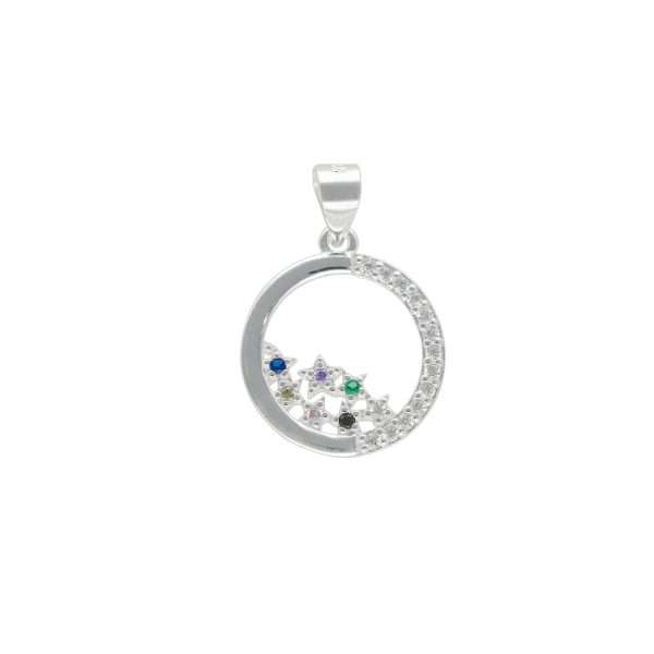 COLGANTE ESTRELLA MICROCIRCÓN MULTICOLOR