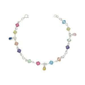 PULSERA CIRCONES MULTICOLOR