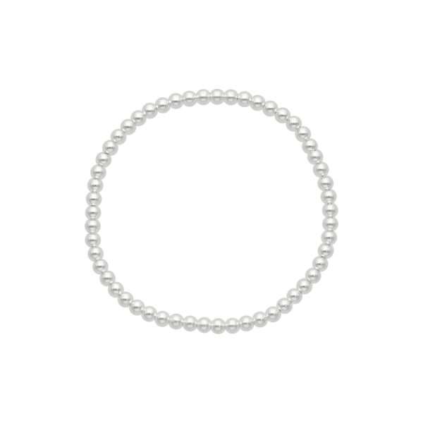 PULSERA BOLITAS ELASTICADA 3 MM