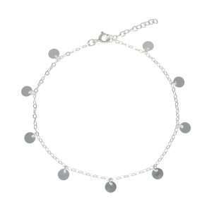 TOBILLERA MONEDAS COLGANTES