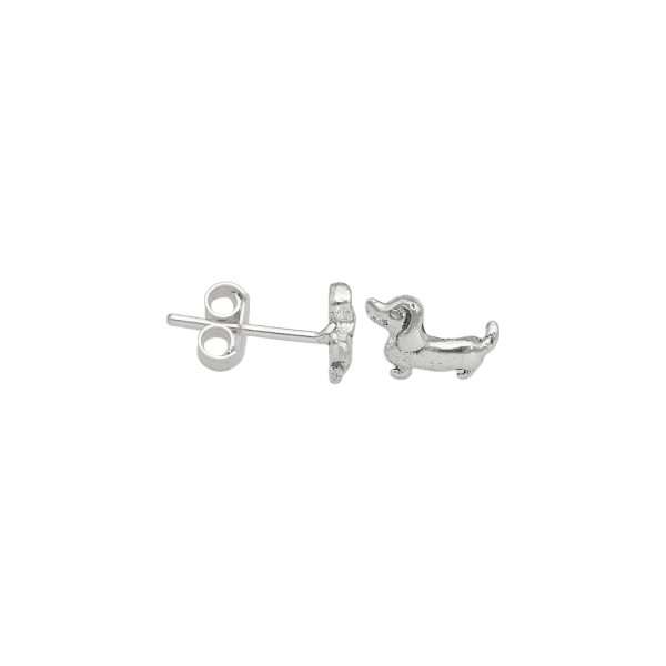ARO ESTRELLA DE MAR MINIATURA PLATA ENVEJECIDA