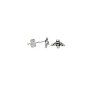 ARO ABEJA MINIATURA PLATA ENVEJECIDA