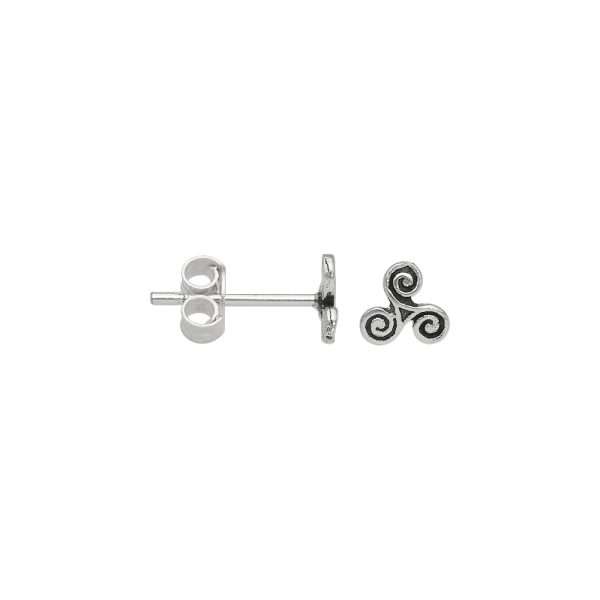 ARO TRISQUEL MINIATURA PLATA ENVEJECIDA