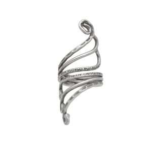 ANILLO ENVOLVENTE ESPIRAL HECHO A MANO