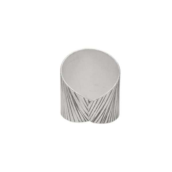 ANILLO LINEAS AJUSTABLE HECHO A MANO - Imagen 2