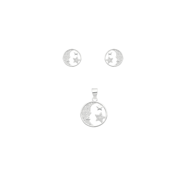 CONJUNTO LUNA ESTRELLAS MICROCIRCÓN