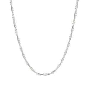 COLLAR TRENZADO ITALIANO