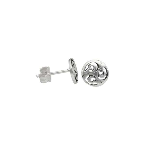 ARO TRISQUEL MINIATURA PLATA ENVEJECIDA