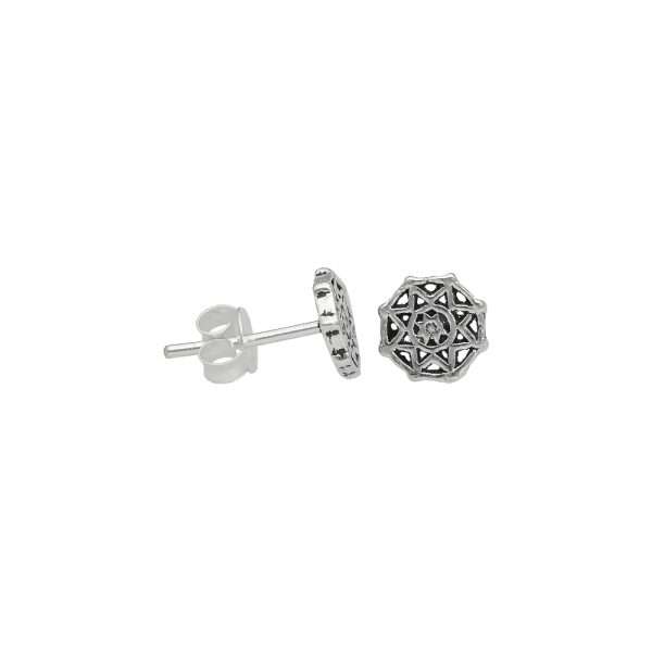 ARO MANDALA MINIATURA PLATA ENVEJECIDA