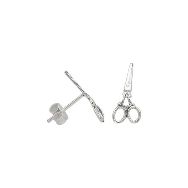 ARO TIJERA MINIATURA PLATA ENVEJECIDA