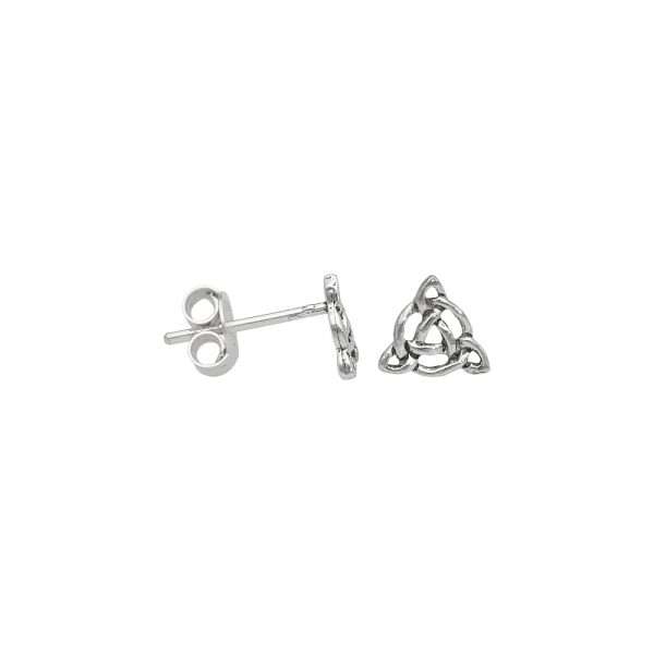 ARO TRIQUETA MINIATURA PLATA ENVEJECIDA