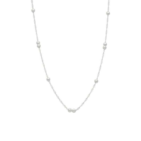 COLLAR SINGAPUR CON BOLITAS 3 MM