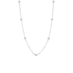 COLLAR SINGAPUR CON BOLITAS 4 MM