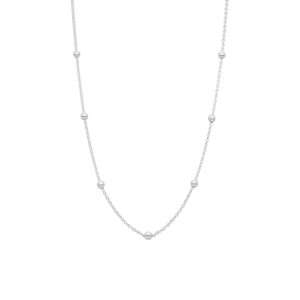 COLLAR ROLO CON BOLITAS 3 MM-2.6 GR
