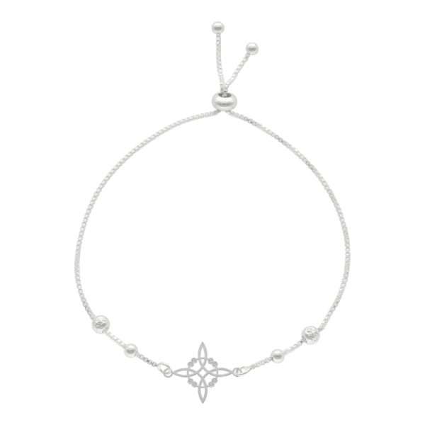 PULSERA AJUSTABLE NUDO DE BRUJA