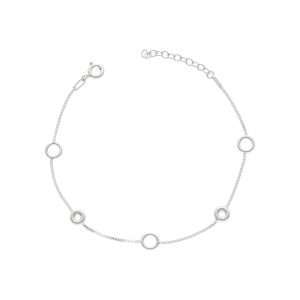 PULSERA ESFERA CALADA