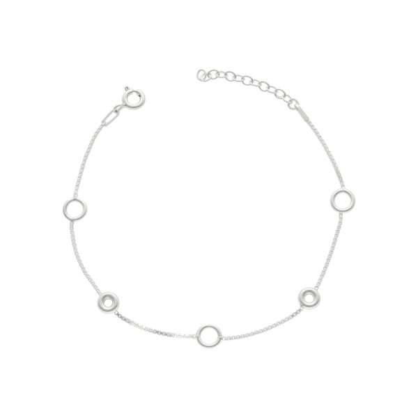 PULSERA ESFERA CALADA