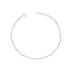 PULSERA TRENZADA BOLITAS COLA DE TOPO