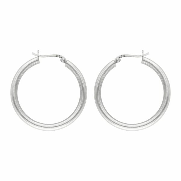 ARGOLLA LISA GRUESA BROCHE ITALIANO 39 MM - Imagen 2