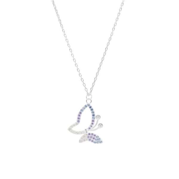 COLLAR MARIPOSA MULTICOLOR