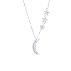 COLLAR LUNA, ESTRELLAS MICROCIRCÓN