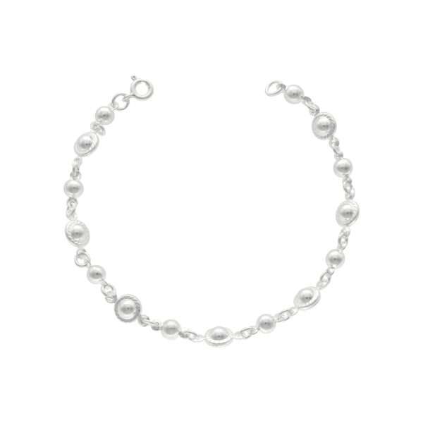 PULSERA BOLAS LISAS 4.8 MM