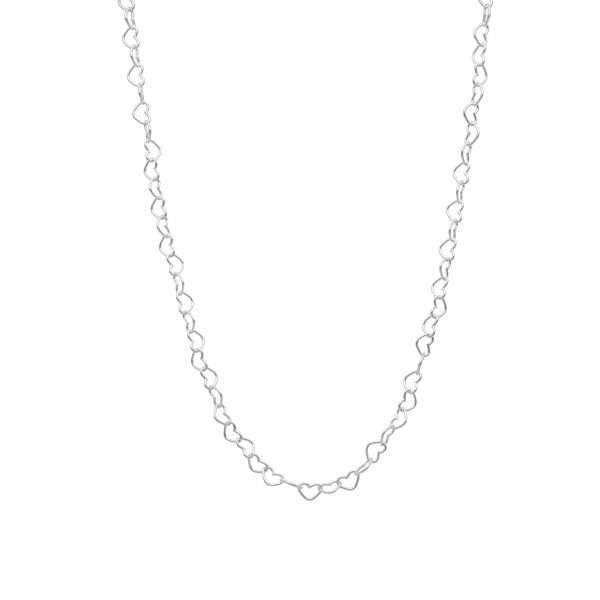 COLLAR CORAZONES ENTRELAZADOS 3.3 MM