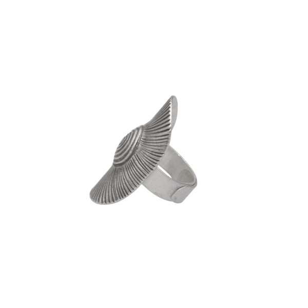 ANILLO AJUSTABLE ESPIRAL HECHO A MANO - Imagen 2