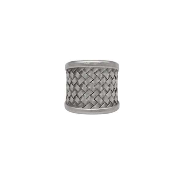 ANILLO AJUSTABLE TRENZADO HECHO A MANO