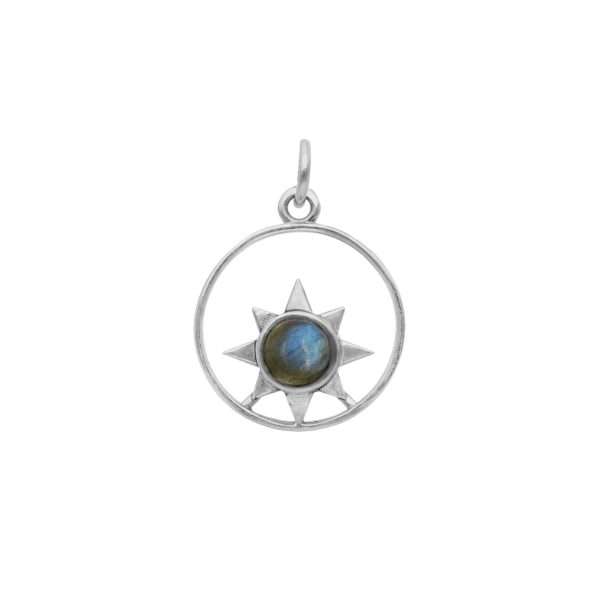 COLGANTE PLACA CALADA ESTRELLA PIEDRA NATURAL - Imagen 4
