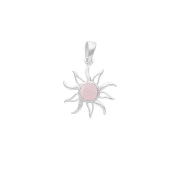 COLGANTE SOL PIEDRA NATURAL - Imagen 2