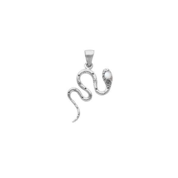 COLGANTE SERPIENTE PIEDRA NATURAL - Imagen 3