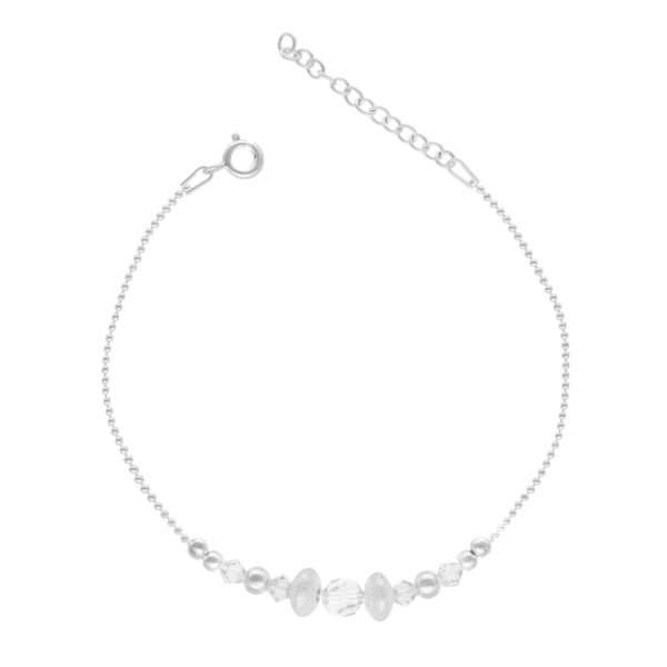 PULSERA CIRCÓN BOLA SATINADA - Imagen 2